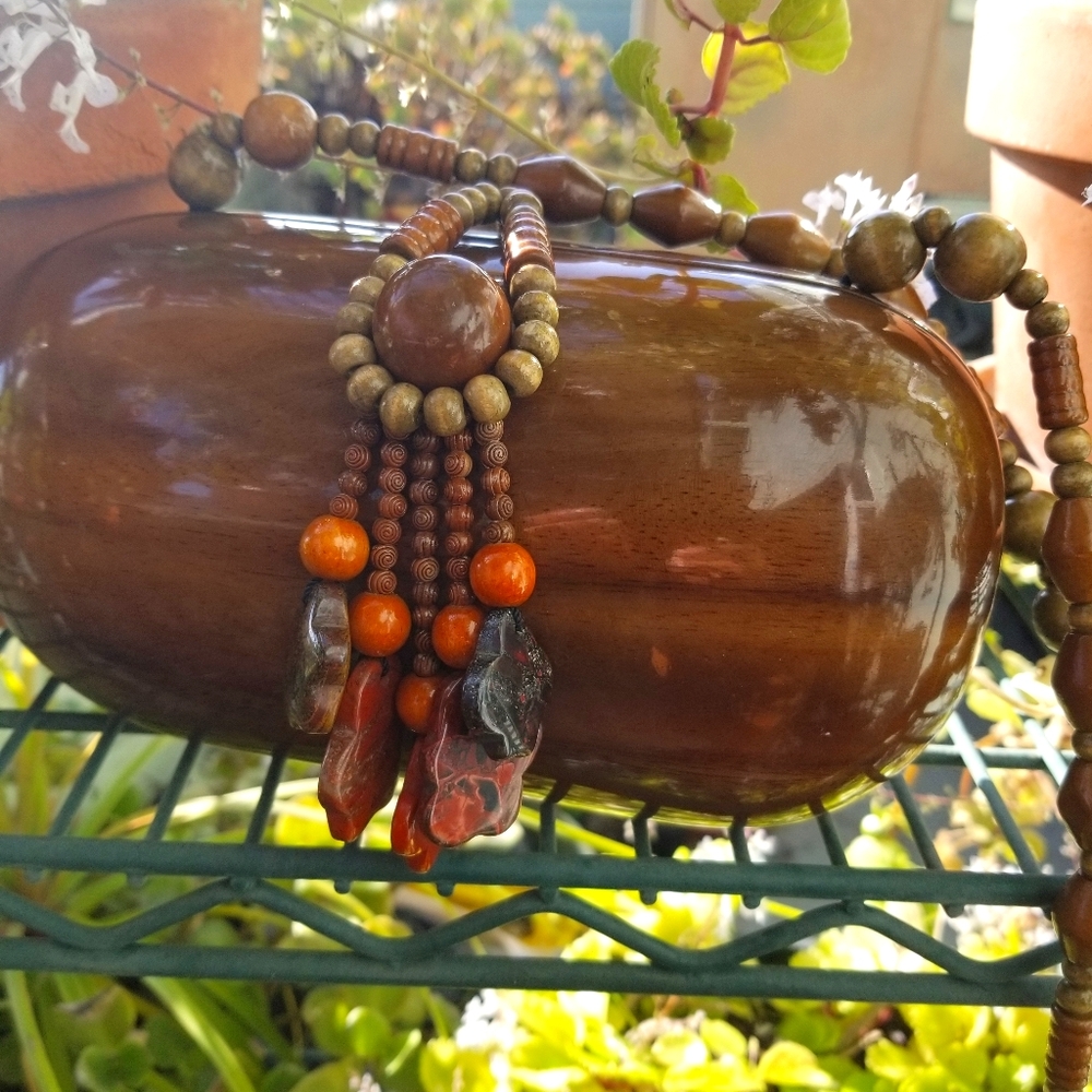 Timmy Woods Natural Wood Bag